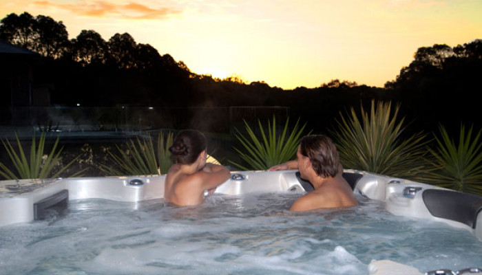 Spa jacuzzi exterior AU-004