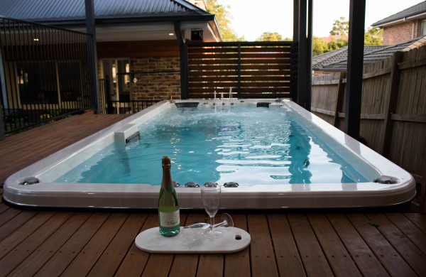 Spa Pool with deck